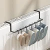 Radiator Towel Rail Heating Towel Cloth Hanger Storage Holder No Hole Punch Socks Drying Hanging Rack Home Improvement Parts 4