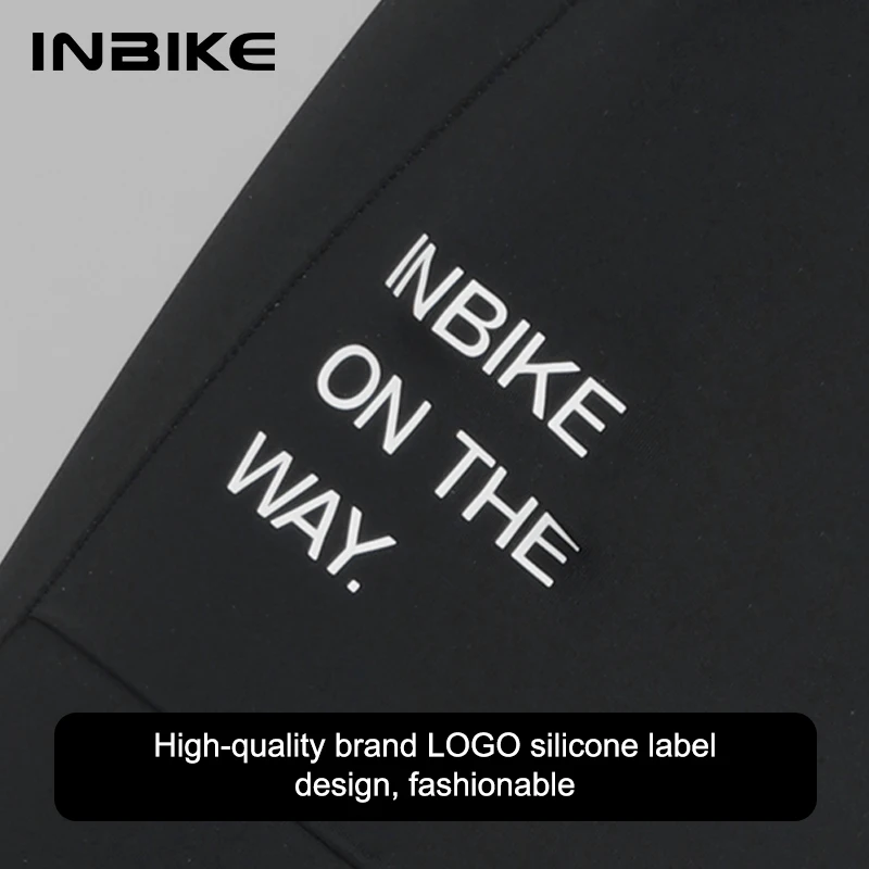 INBIKE Men's Cycling Bib Tights Padded Riding Bike Bib Toursers Pants Pocket Man MTB Biking Bicycle Long Leggings Clothing women cycling pants