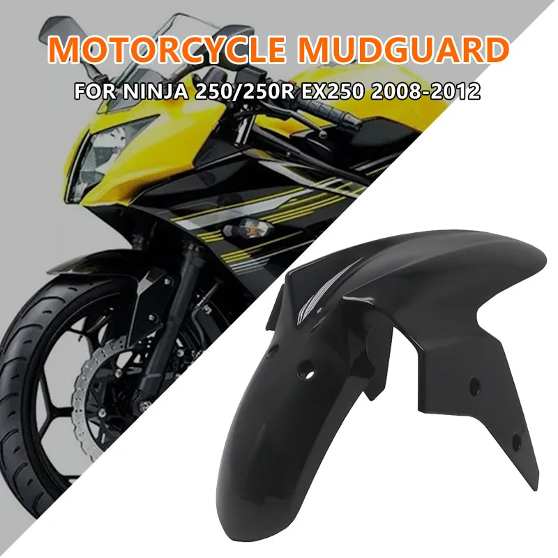 Soviético Vibrar Ingenioso Motorcycle Front Fender | Kawasaki Ninja 250r | Ninja 250r 2011 | Splash  Guard | Front Tile - Motorcycle Mudguards - Aliexpress