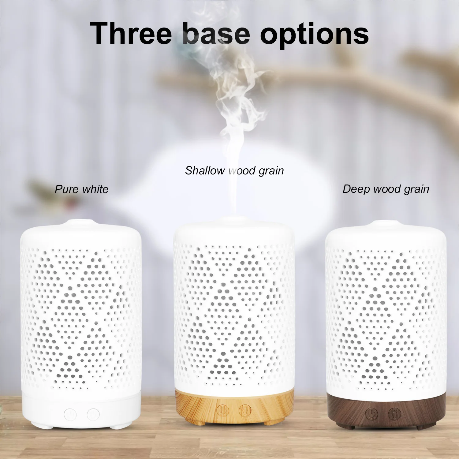 

Xiaomi Household Aromatherapy Essential Oil Diffuser with LED Lamp Ultrasonic Cool Mist Air Humidifier Electric Aroma Diffusor