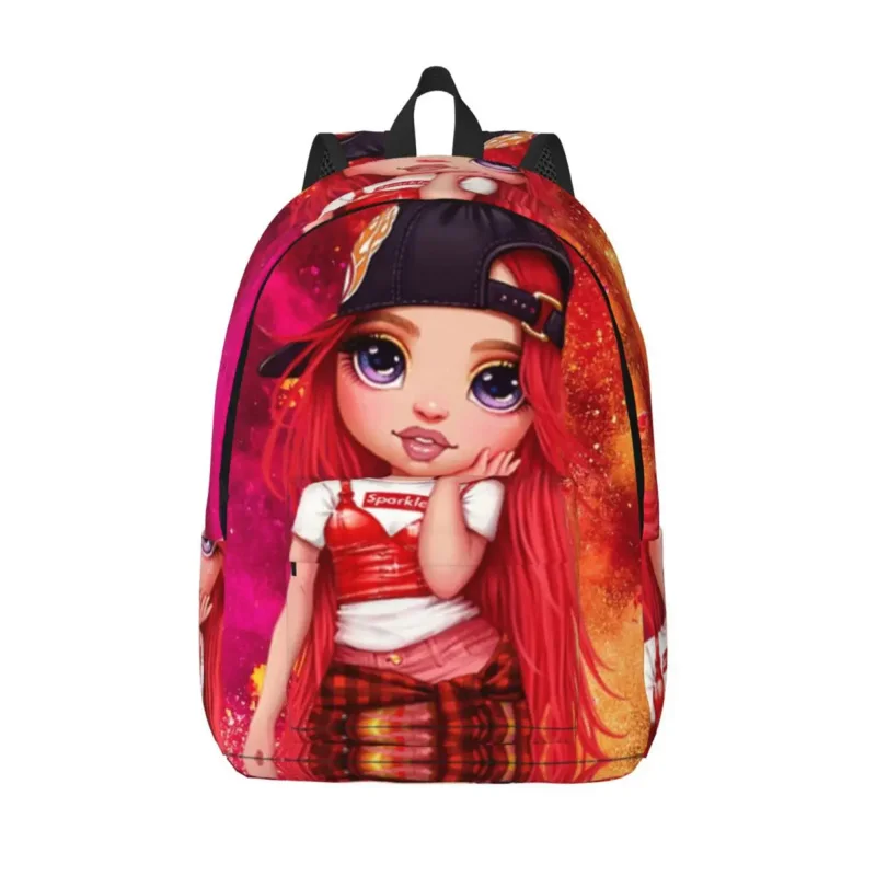 High Ruby Backpack for Preschool Primary School Student Bookbag Boy Girl Kids Daypack Sports