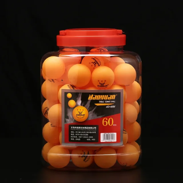 60PCS 3-Star Table Tennis Balls 4