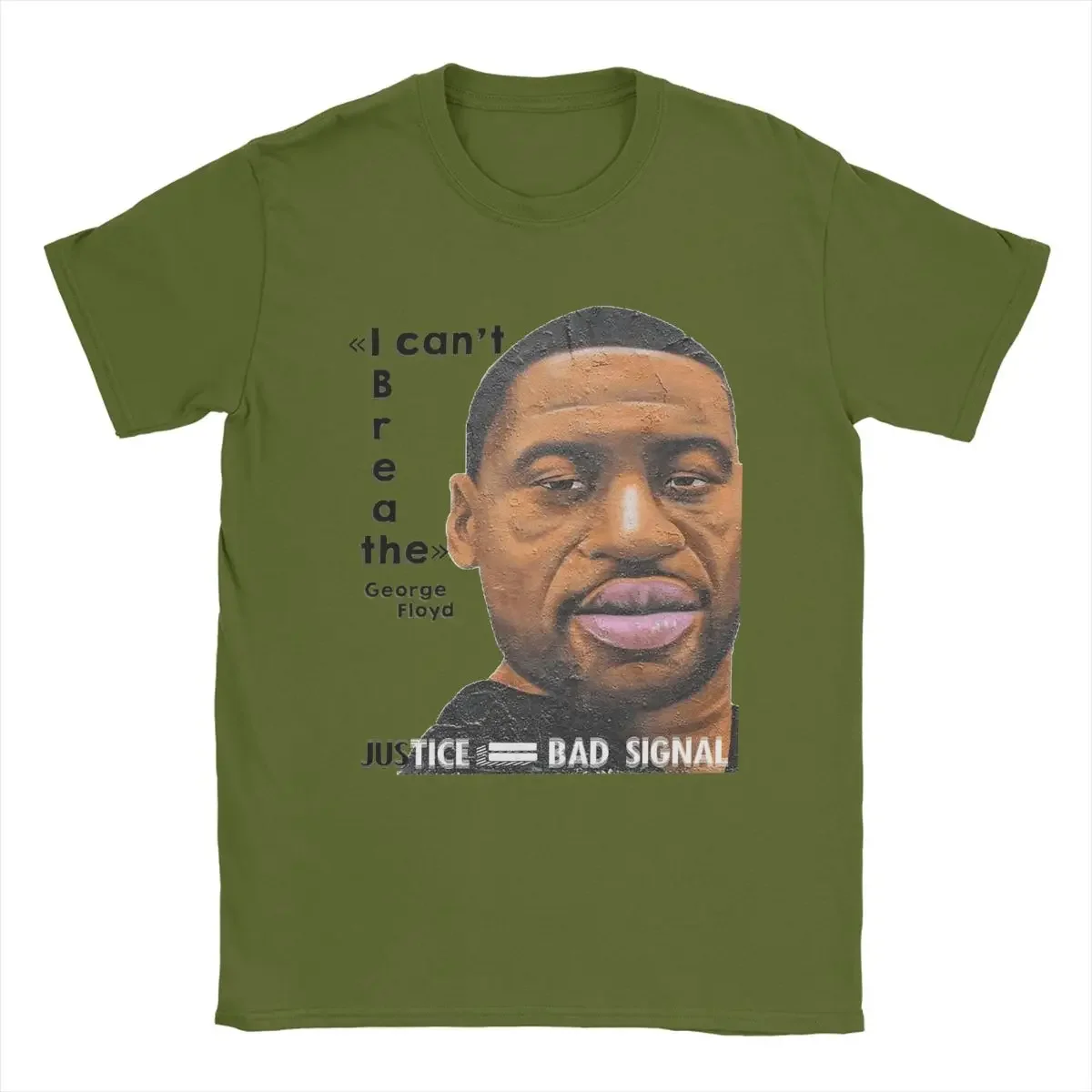 George Floyd I Can't Breathe Men T Shirts Funny Tee Shirt Short Sleeve  Crewneck T-Shirts Pure Cotton Summer Tops - AliExpress