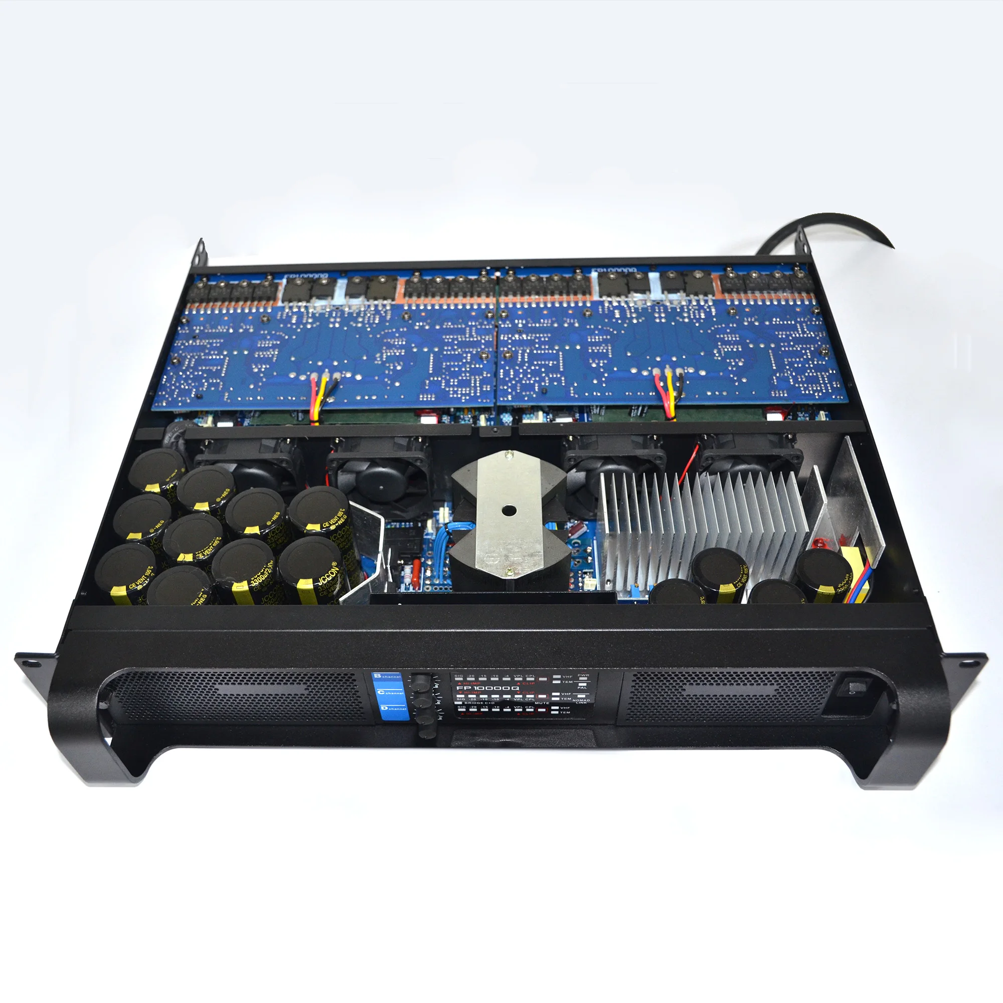 Betagear FP10000q 2500W 4 Channel Professional Power Amplifier for Subwoofer Line Array Loudspeaker Amplificador 1350W 8Ohms