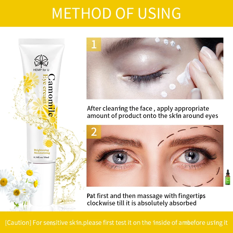 EyeCreamGreenUnderEyeDarkCircleRemoverMoisturizesBrightening