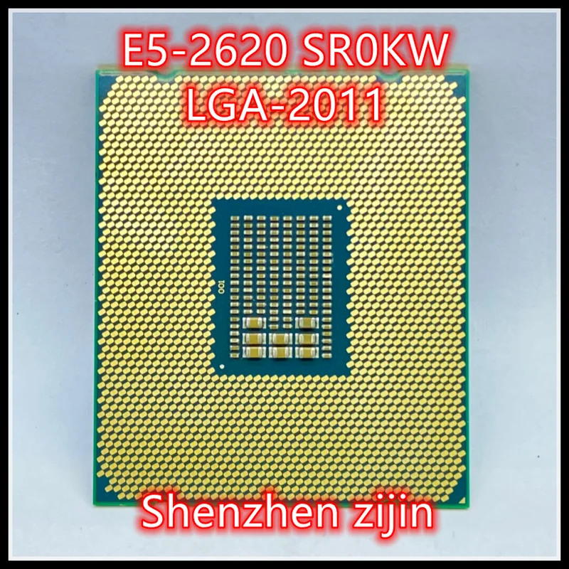 

E5-2620 SR0KW E5 2620 2.0 GHz Six-Core Twelve-Thread CPU Processor 15M 95W LGA 2011