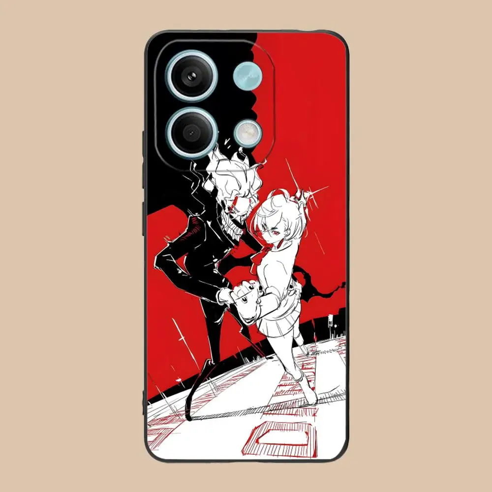 Luxury Dandadan Anime Color-Printed Mobile Phone Case
