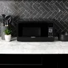 Microwave oven 700W compact with 6 pre-cooking settings, fast defrost, electronic control panel and glass turntable 5