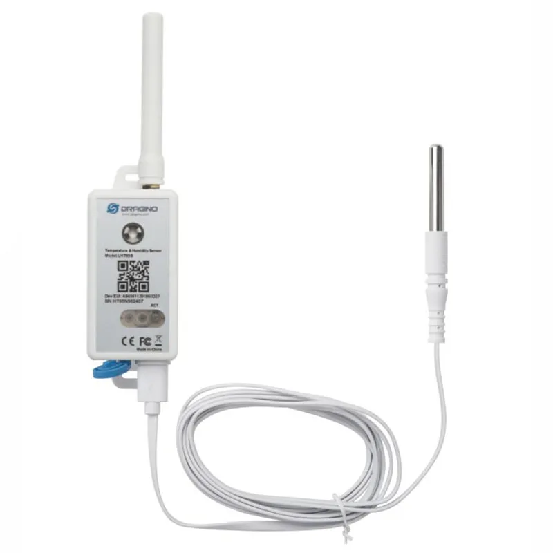

Dragino LHT65S E3 LORAWAN Temperature & Humidity sensor external Temperature Sensor with LoRaWAN v1.0.3 Class A protocol