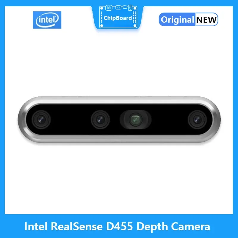 スキャナー Intel RealSense Depth Camera D455 Intel RealSense D455 - depth camera - 82635DSD455 - Webcams