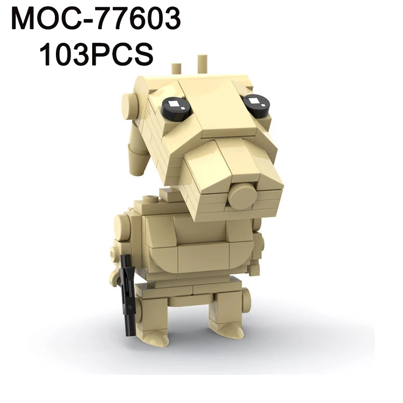 

Animal Pet City Building Blocks Dog Pig Mouse Crab Spider Fish Snake Bat Farm Zoo Cartoon toys Accessories Gift for Children
