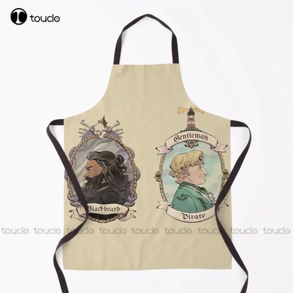 

Our Flag Means Death Apron Black Aprons For Adults For Women Men Unisex Adult Garden Kitchen Household Cleaning Custom Apron New