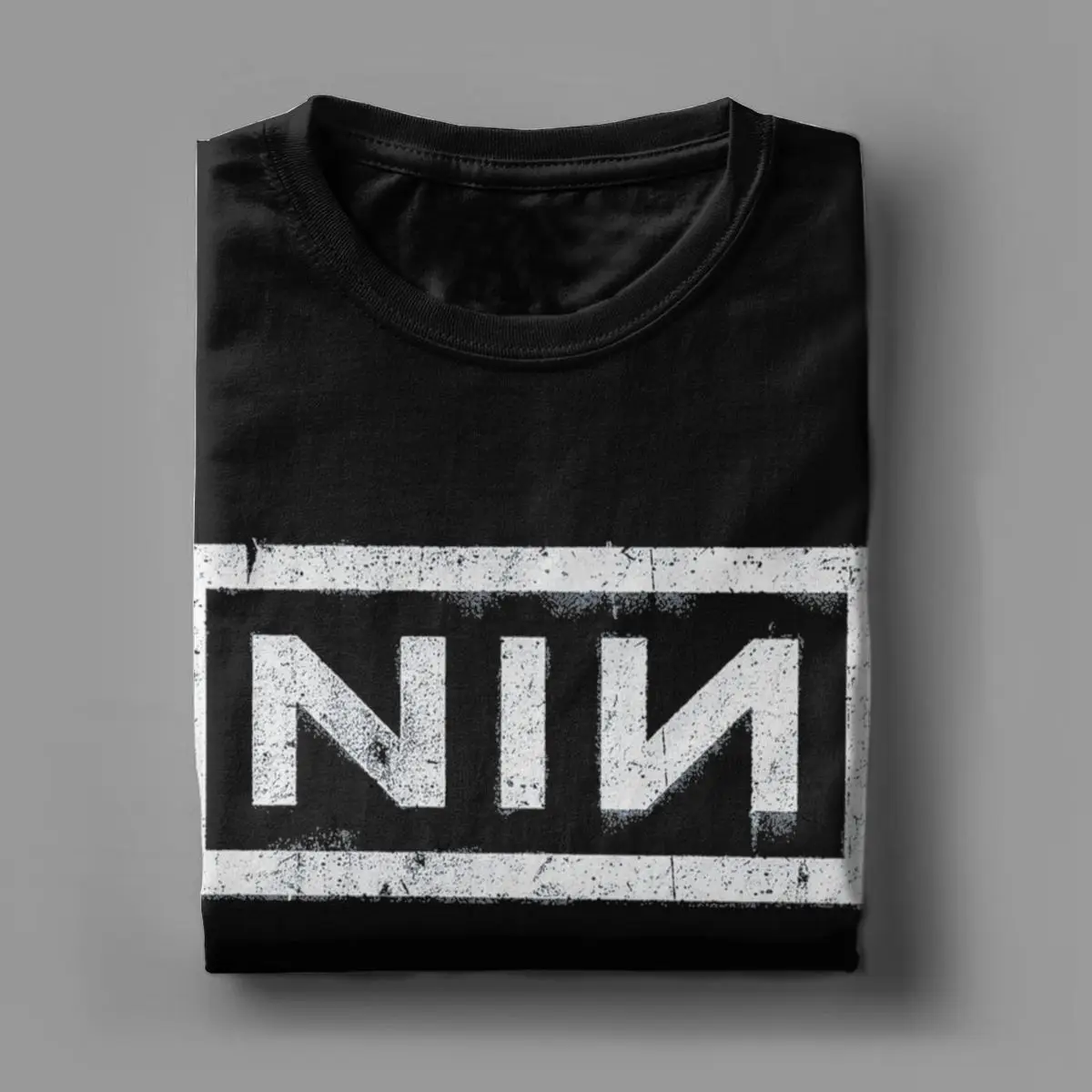トップス NINE INCH NAILS NIN BOX LOGO t-shirt XL Nine Inch Nails Original Box Logo T-shirt Fully Licensed - Etsy