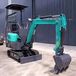EURO 5 Mini Excavator 1.2 Ton For Sale Hydraulic escavatore Small Digger Prices pelle EPA minibagger 1000kg 1 Ton Mini Excavator