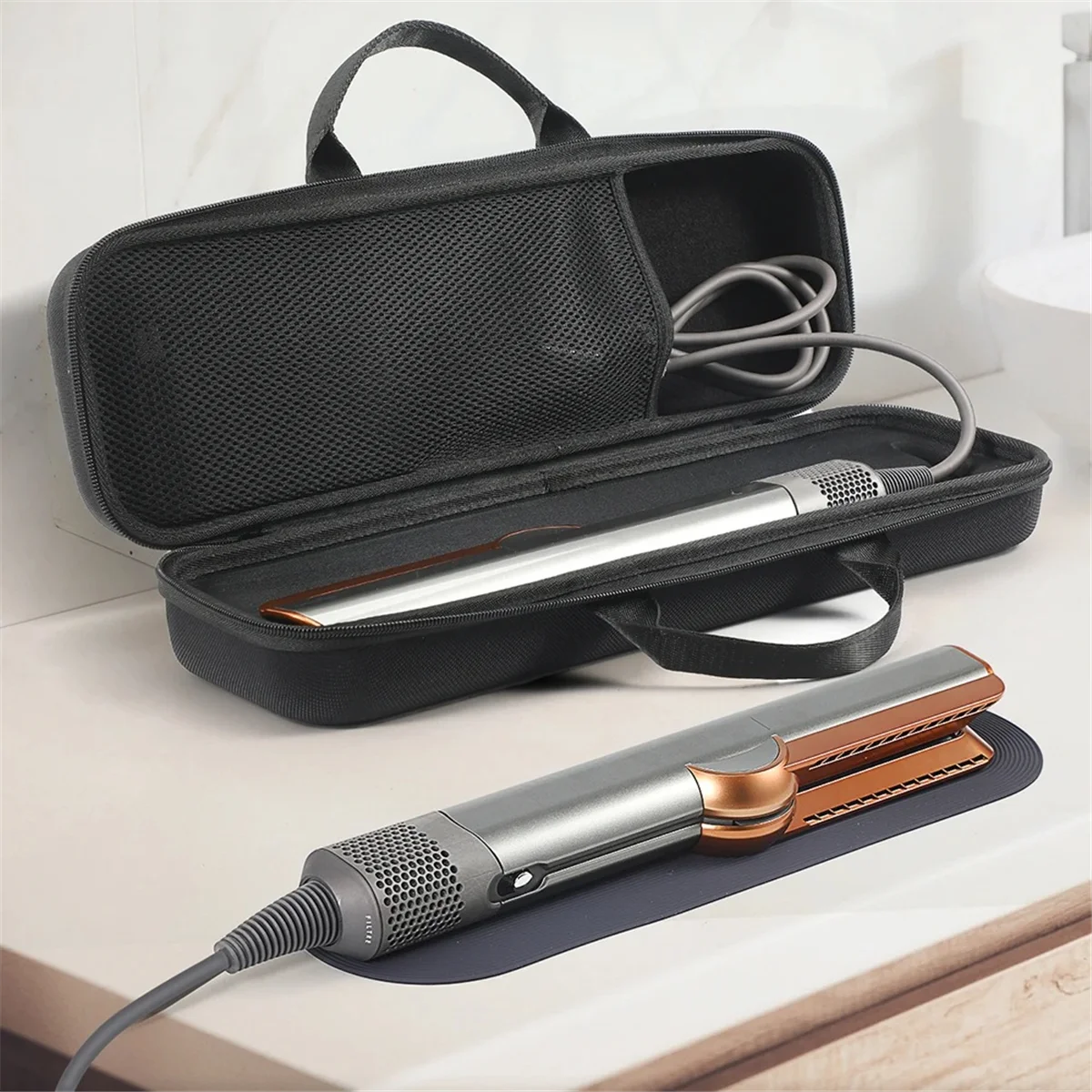 Dyson Copper Hair Straightener with Black Case Dyson AIRSTRAIT™ HAIR STRAIGHTENER - Hair straightener  main image 3