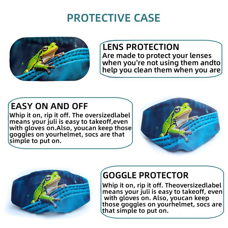 안경 보호 커버 야외 스포츠를위한 멀티 스타일 고탄성 방진 방진 스키 사이클링 고글 생일 선물