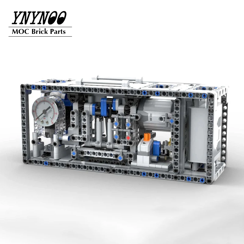 NEW 469Pcs Pneumatics Series Set Building Block Air Compressor