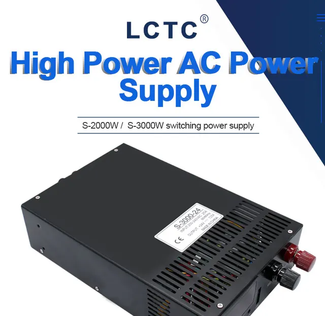 2000W-3000W High-Power Switching Power Supply Battery chargerDC14.2 29.4 54.6 58.8 67.2 71.4 75.6 88.2 12 24 36 48 60 72 80 110V (Size : 176V-260VA 2000W-3000W High-power switching power supply Battery chargerDC14