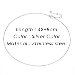 Stainless Steel Zodiac Star Pendant Necklace Accessory (Chain - Silver)