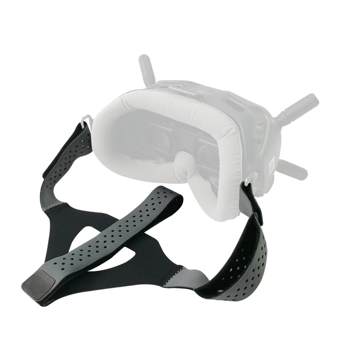Kopfband, Kopfband, Frontplatte, Augenpolster für DJI Digital FPV, Schutzbrille, Frontplatte, Ersatzset für Lycra, hautfreundliches Stoff – Detail 18