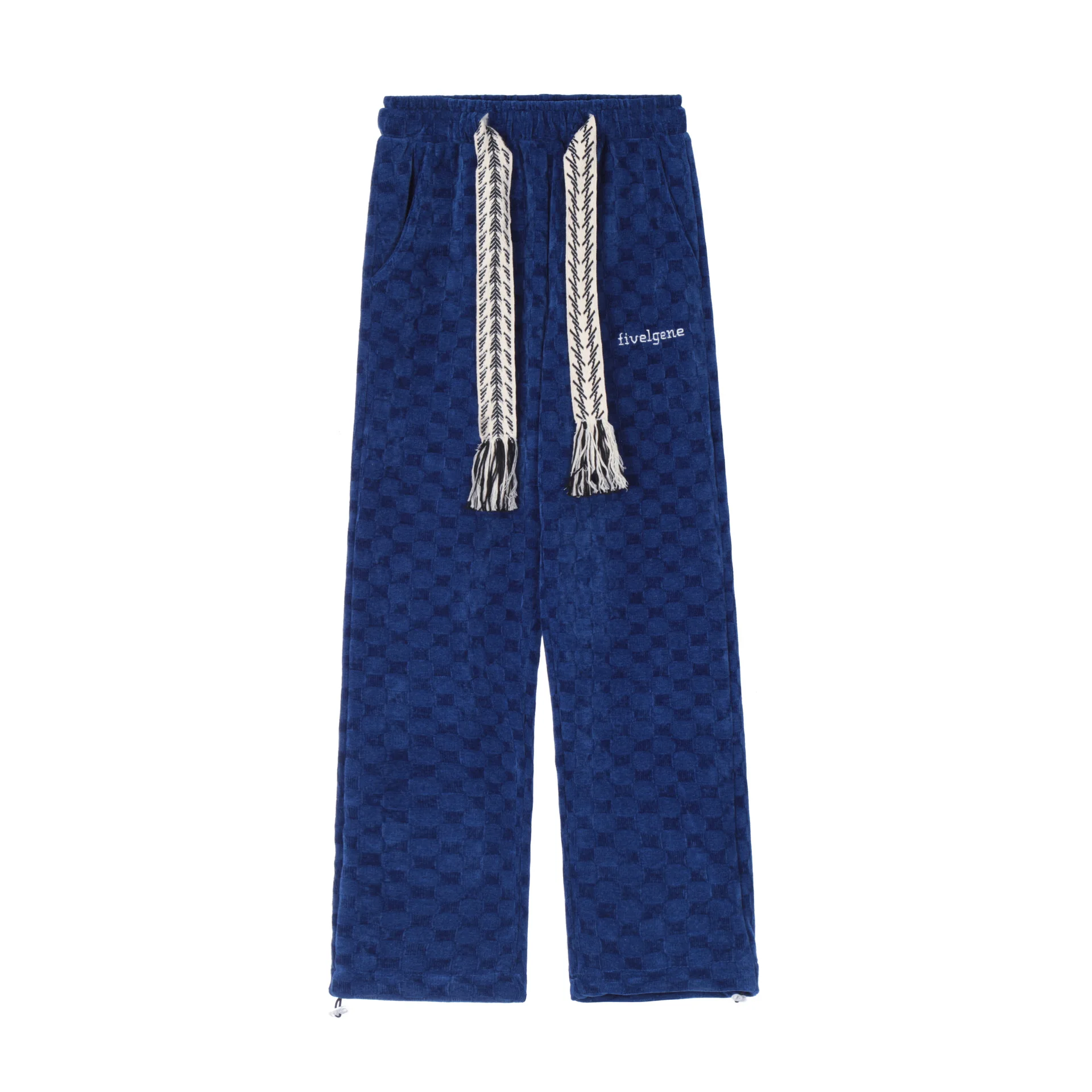 2023 Women's High Waist Straight Cotton Beltless Trousers Loose Wide Leg Pants Urban Women's Casual Pants