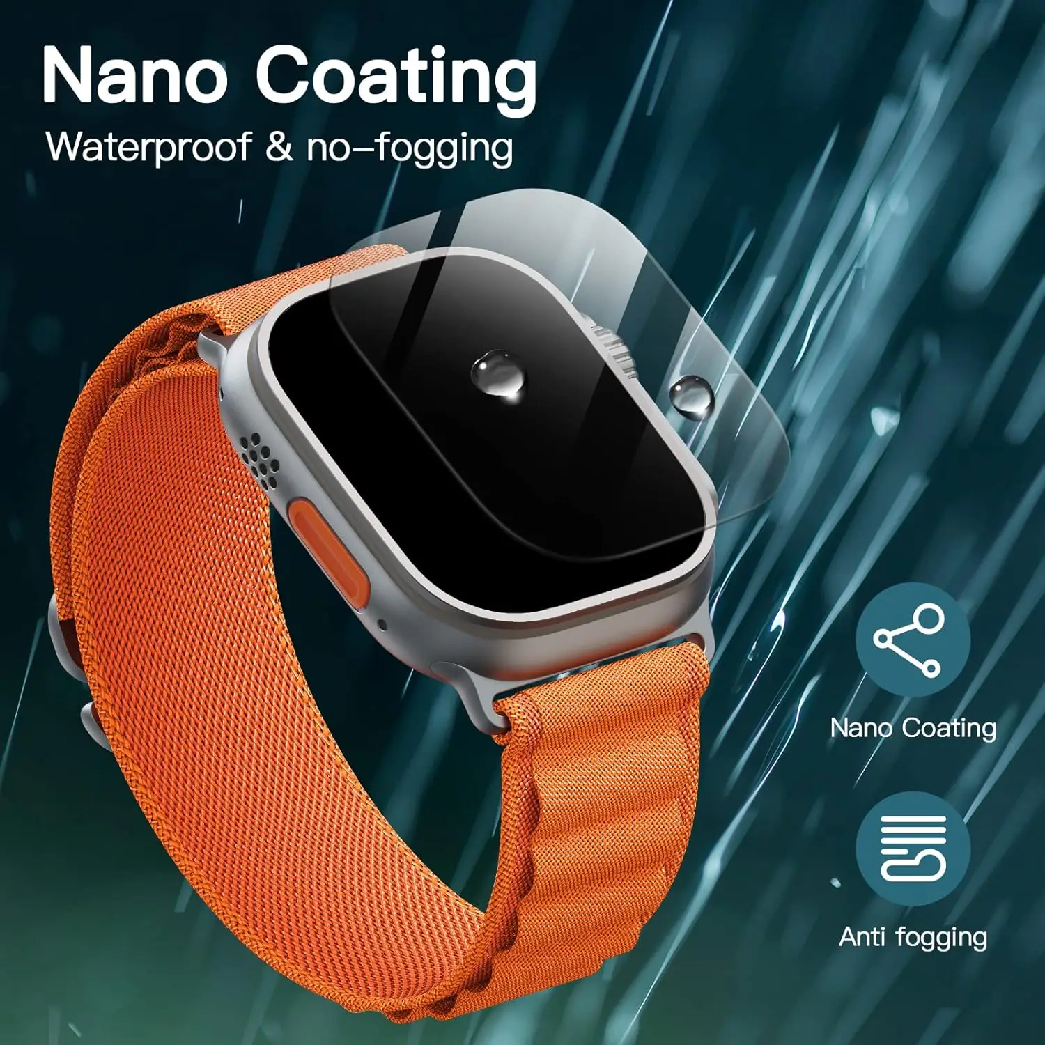 Apple Watch Ultra Screen Protector Detail 2