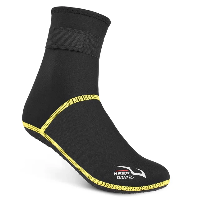 Diving Socks 3mm Neoprene Beach Water Socks Thermal Wetsuit Boots Anti Slip Diving Socks for Rafting Snorkeling Sailing Swimming 6