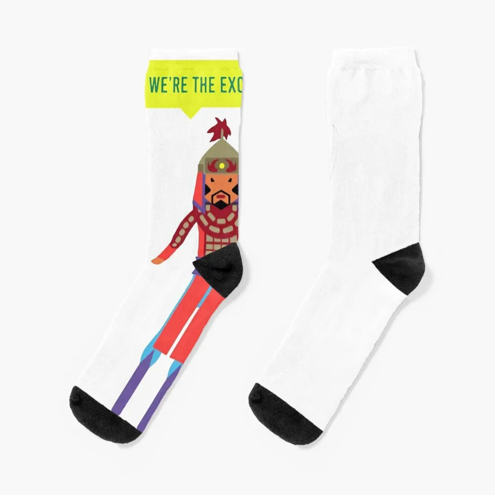 

Crash Course Mongols We&x27;re the Exception Classic Socks shoes sports stockings loose Women's Socks Men's