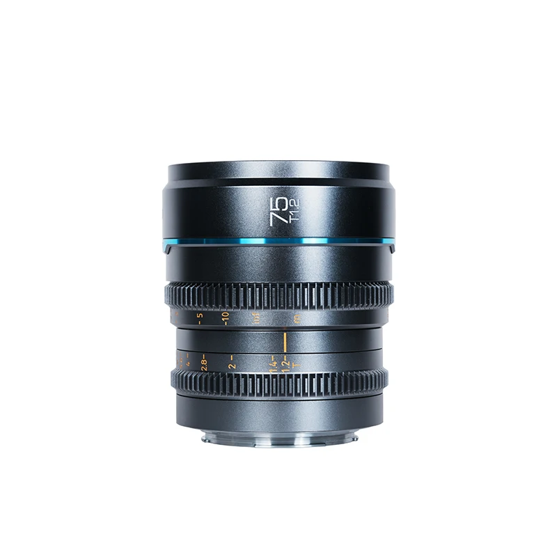 시루이 16mm T2.1 75mm T1.2 APS-C 카메라 시네 렌즈 수동 초점 시네마 렌즈 ( E, 후지필름 X, 캐논 RF, M43 L 마운트 카메라용)