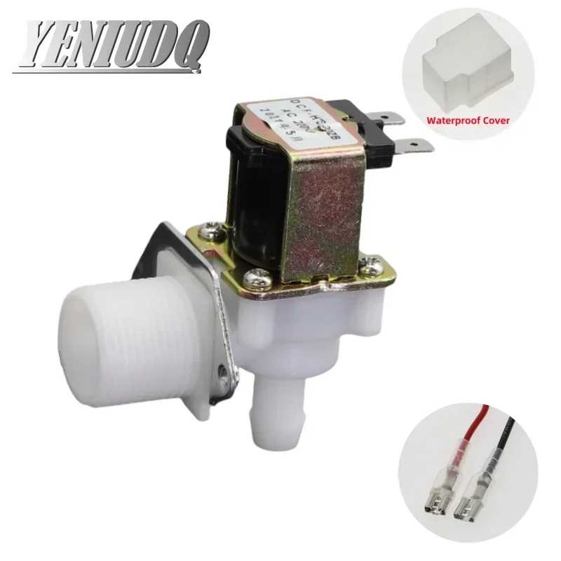 Electric Solenoid Valve, 3 Way Water Inlet N/C Normal Closed