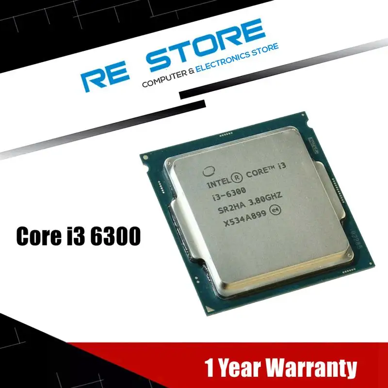 

Лучший двухъядерный процессор Intel Core i3 6300 3,8 ГГц SR2HA LGA 1151