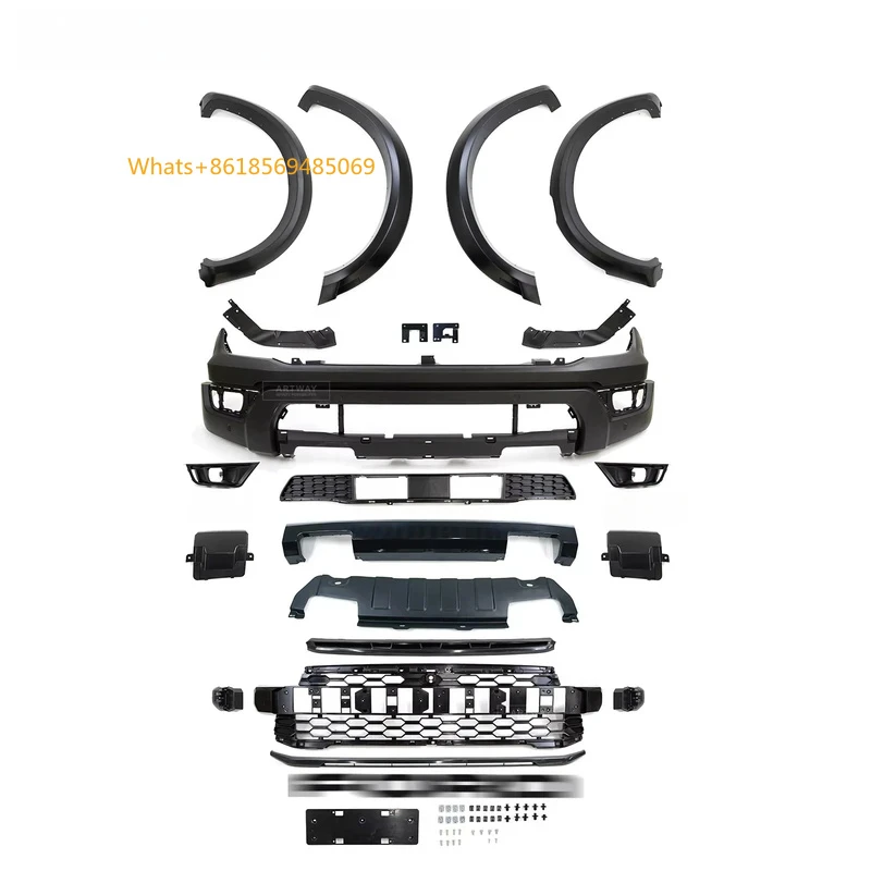 Kit de Carroceria Ranger T9 para Range Raptor 2023 com Grade de Para ...