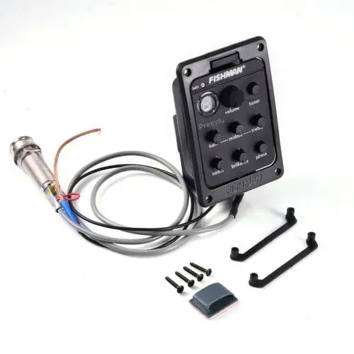Fishman Presys 201 Acoustic Guitar Preamp Piezo Pickup EQ Equalizer Uner Mic Presys