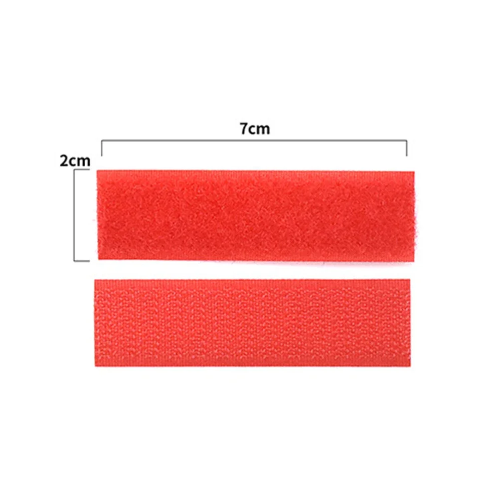 Easy to Remove HookAndLoop Fasteners for Shoes Nylon Hook and Loop Tape for Clothing 2 pcs Convenient Closure