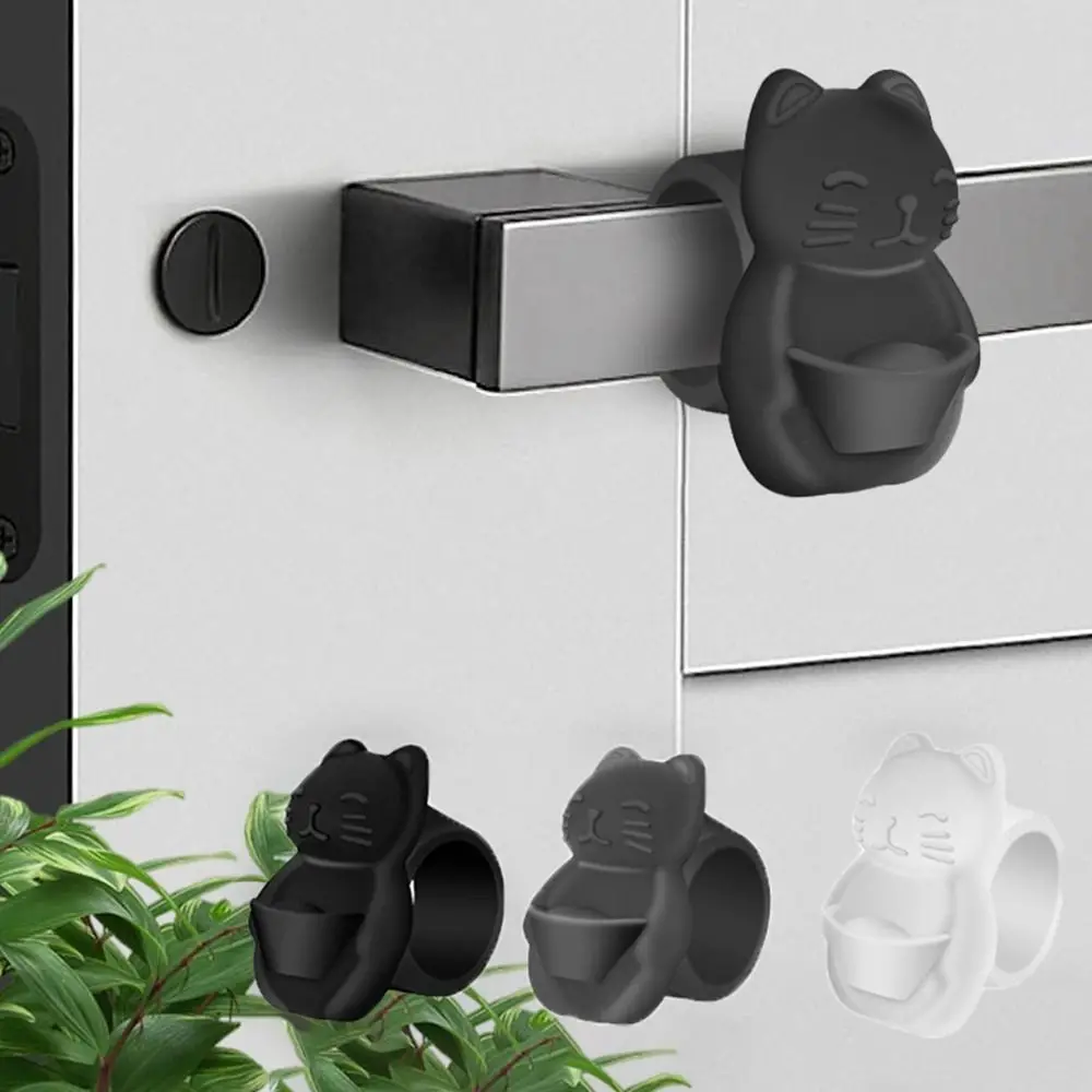 Silicone Door Stopper Wall Protectors Anti Collision Door Handle Furniture Fittings Anti-damage Protection Mat