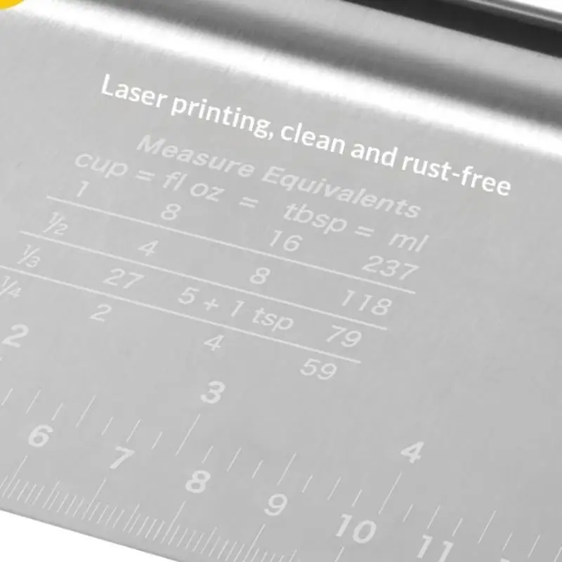Stainless Steel Cake Scraper 6