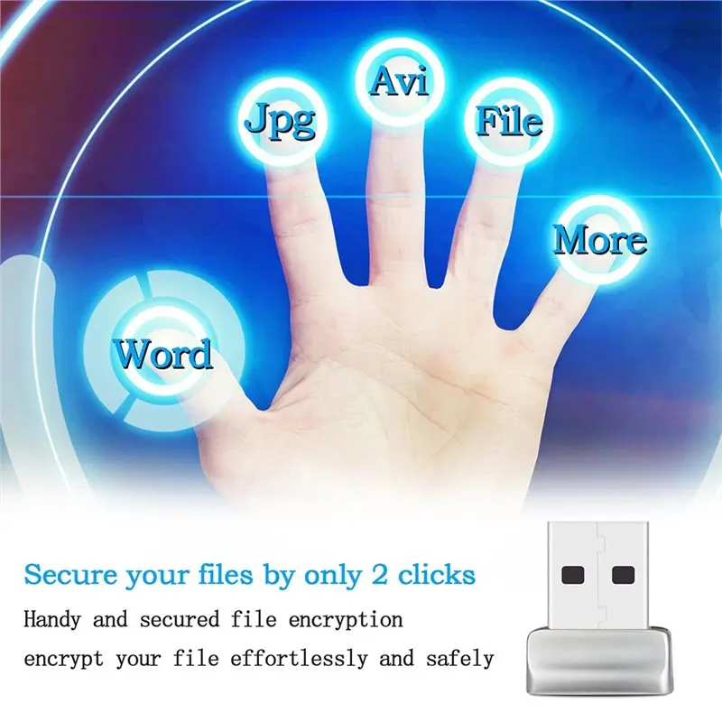 AM-For Windows 10 11 Hello 생체 인식 스캐너 패드락 플러그 앤 플레이 PC 노트북 스캐너 패드락