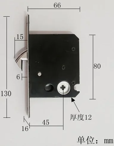 fechadura de aço inoxidável para porta de porta dobrável para gancho de dupla face