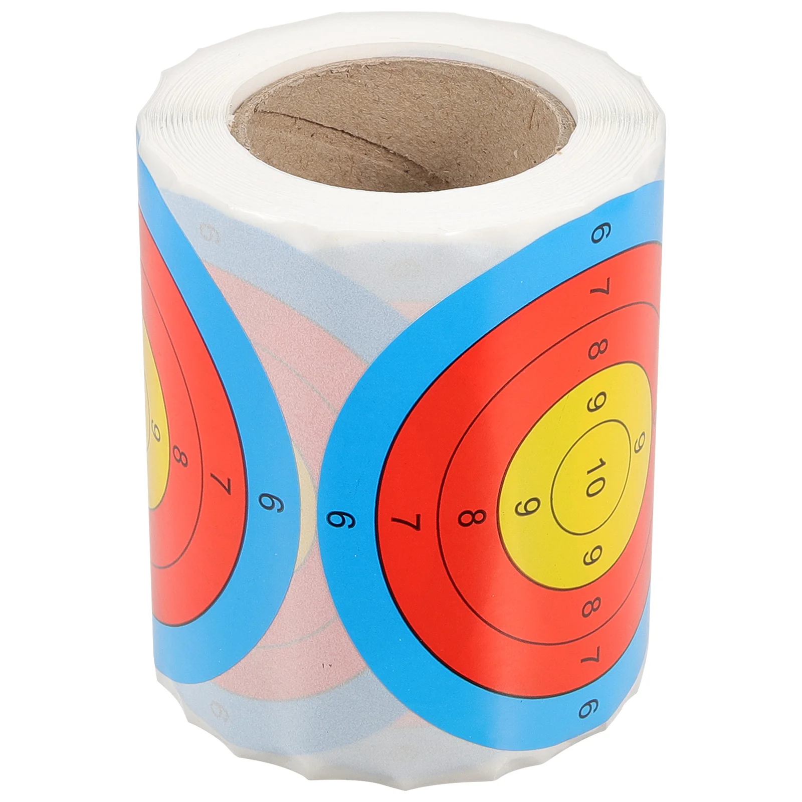 

198/208 Paper Targets for Shooting Range Hunting Accessories Round Labels Spot Self-adhesive Labels Red Circle