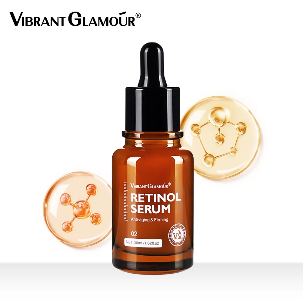 VIBRANTGLAMOUR 10PCS Retinol Face Serum Moisturizing  Essence 3