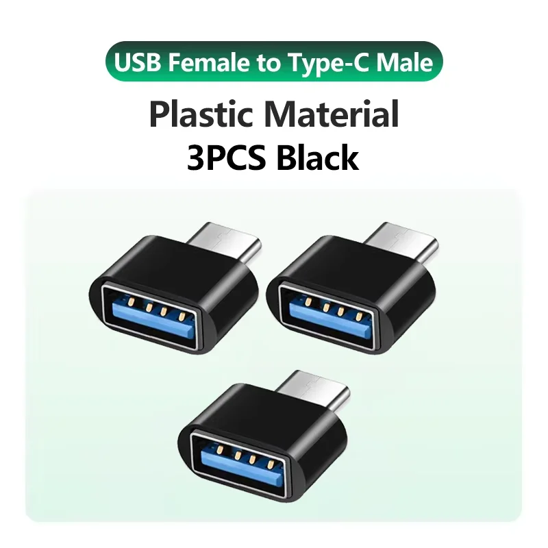ตัวเลือกสินค้า อะแดปเตอร์ USB แปลงเป็น USB-C สำหรับ iPhone และ Samsung