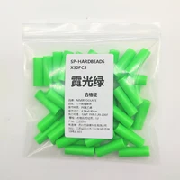 NEVERTOOLATE 1 inch length Hard beads spare parts 50pcs jump rope beaded skip rope beads colors accessories DIY material backup 1