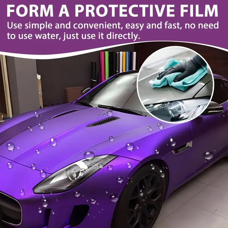 Car Coating Car Scratch Filler 6 In 1 Car Ceramic Coating Spray 100ml Auto Nano Scratch Repair Body Compound