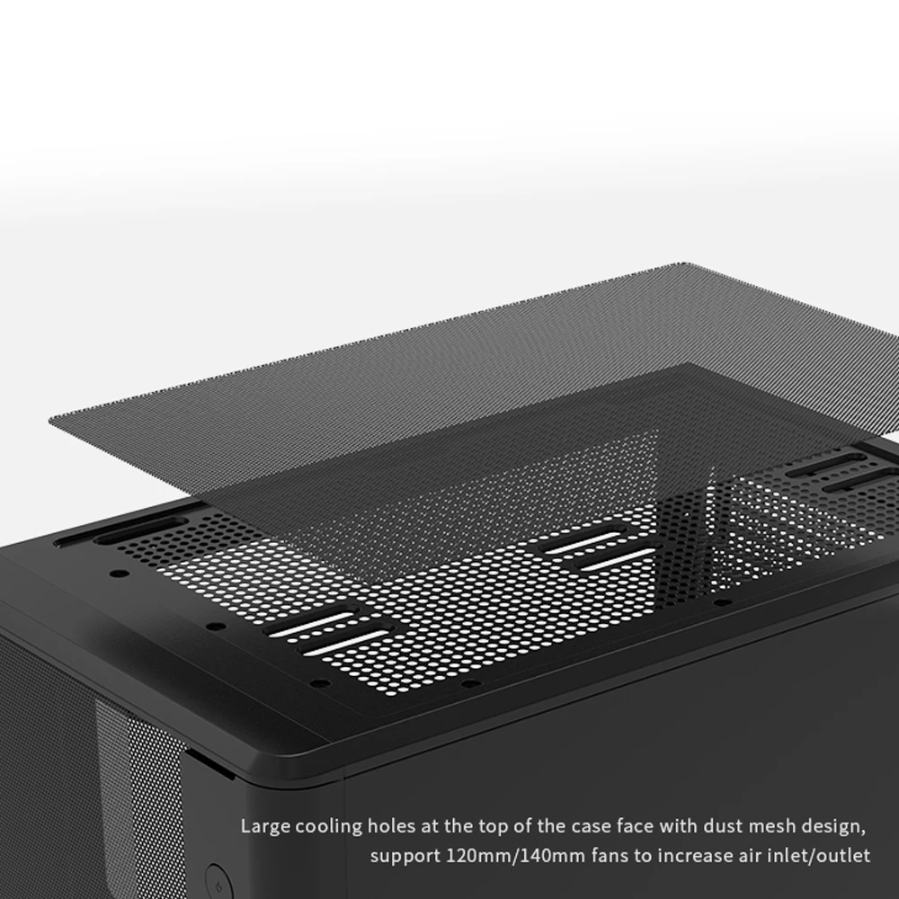 PC Case PC Chassis Computer Chassis Frame Mini ITX Desktop Case Darkflash DB330M MESH PC Computer Case Gabinete Gamer USB 3.0 Support 240 Water Cooling Mini Matx ITX Diy Gaming Computer Case