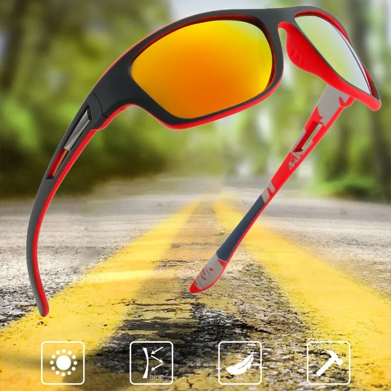 Herren Polarisierte Sonnenbrille Klassisch Autofahren Retro Reise Radfahren Unisex Brille 2023_voghion.com