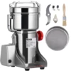 VEVOR 1/2.5KG Commercial Electric Swing Type Grain Mill Grinder,Stainless Steel Pulverizer Powder Machine, for Dry Herbs Grains 1