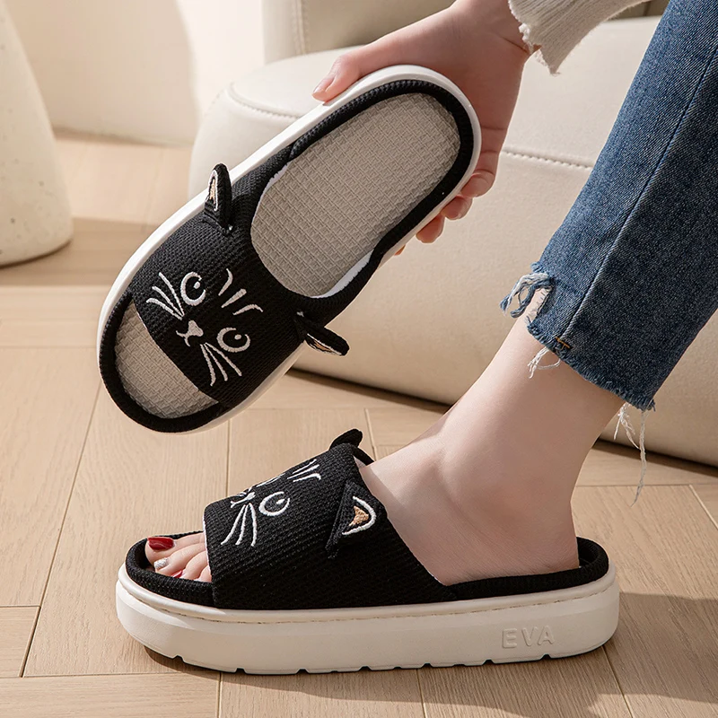 Women Casual Platform Slippers Home Spring Summer Cute Cartoon Designer Shoes for Indoor Outdoor Lightweight women slippers lightweight slippers platform slippers