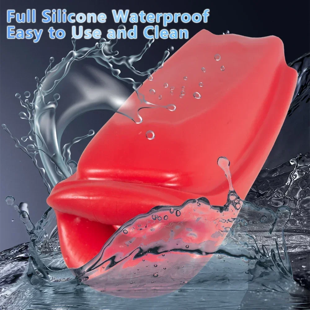 Automatic Male Masturbator for Men Vacuum licking Vibrators Penis Massager Vagina Adult Endurance Trainer Sex Toys for Men Adult