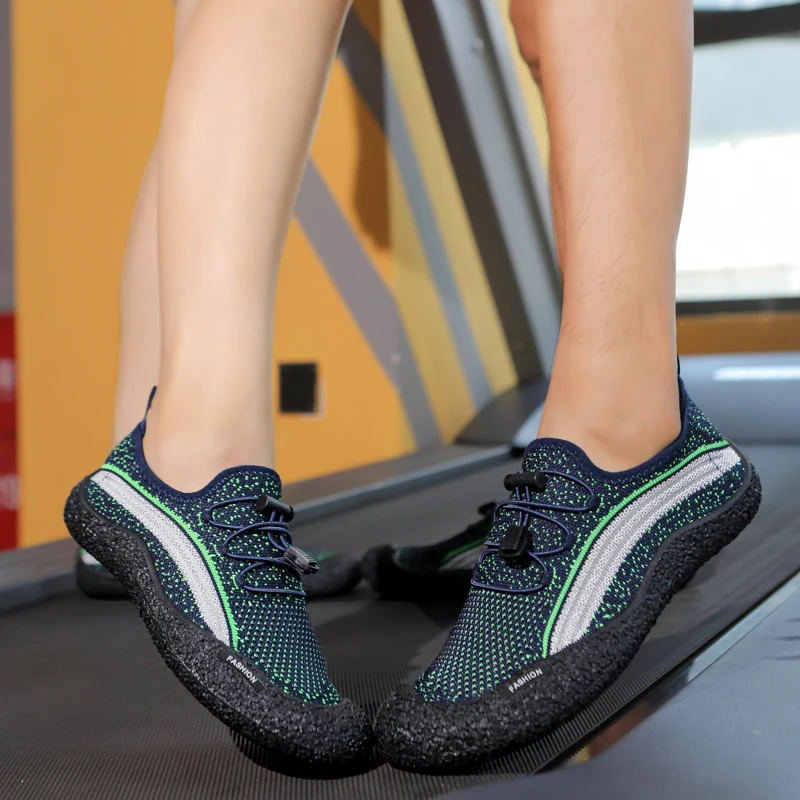 Herrenschuhe Barfuß-Strandschuhe Niedrige Mesh-Anti-Rutsch-Fitness-Sportschuhe Schnelltrocknende Bachkletterschuhe Herren-Sneaker – Detail 30
