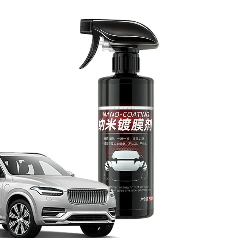 

Spray Coating Agent 500ml Auto Shield Coating Car Paint Repair Nano Spray Waterless High Protection Car Coating Agent Repair